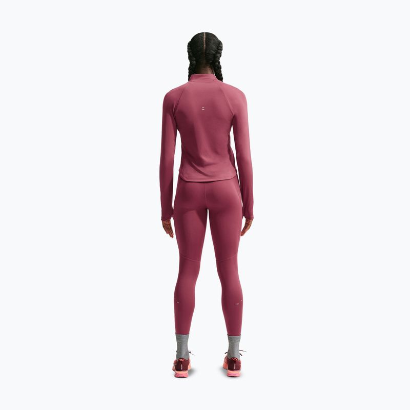 Dámské legíny Nike Tempo Swoosh Run pink smoke/white 3