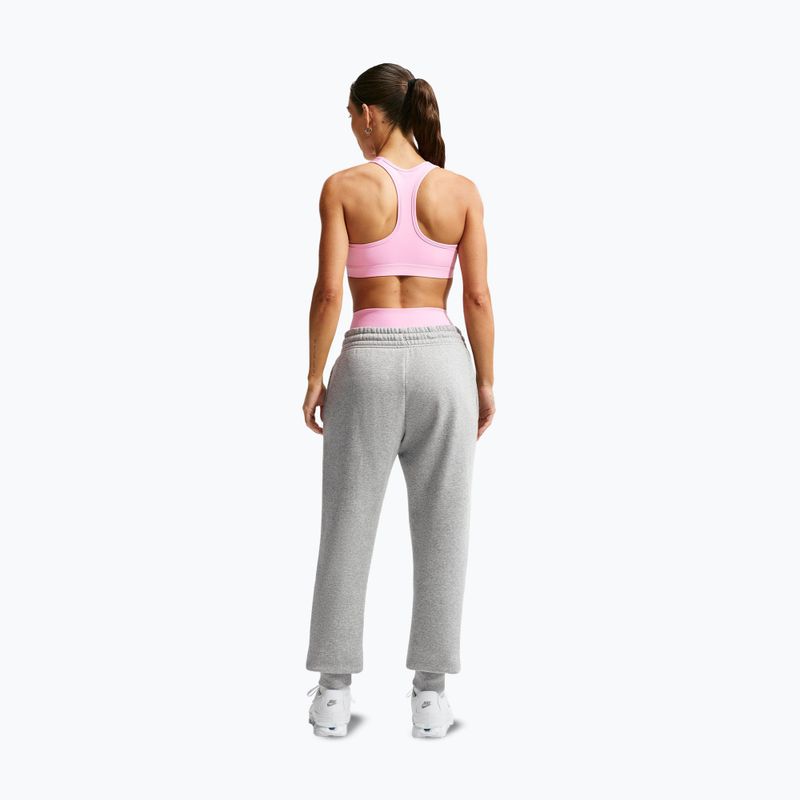 Sportovní podprsenka Nike Swoosh pink rise/white 3