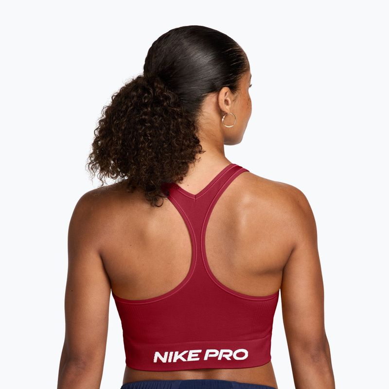 Tréninkové tílko Nike Pro Seamless tough red/white 2