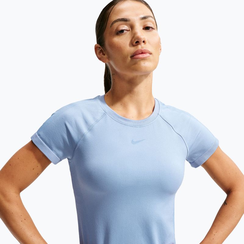 Dámské tréninkové tričko Nike Pro Seamless work blue 3
