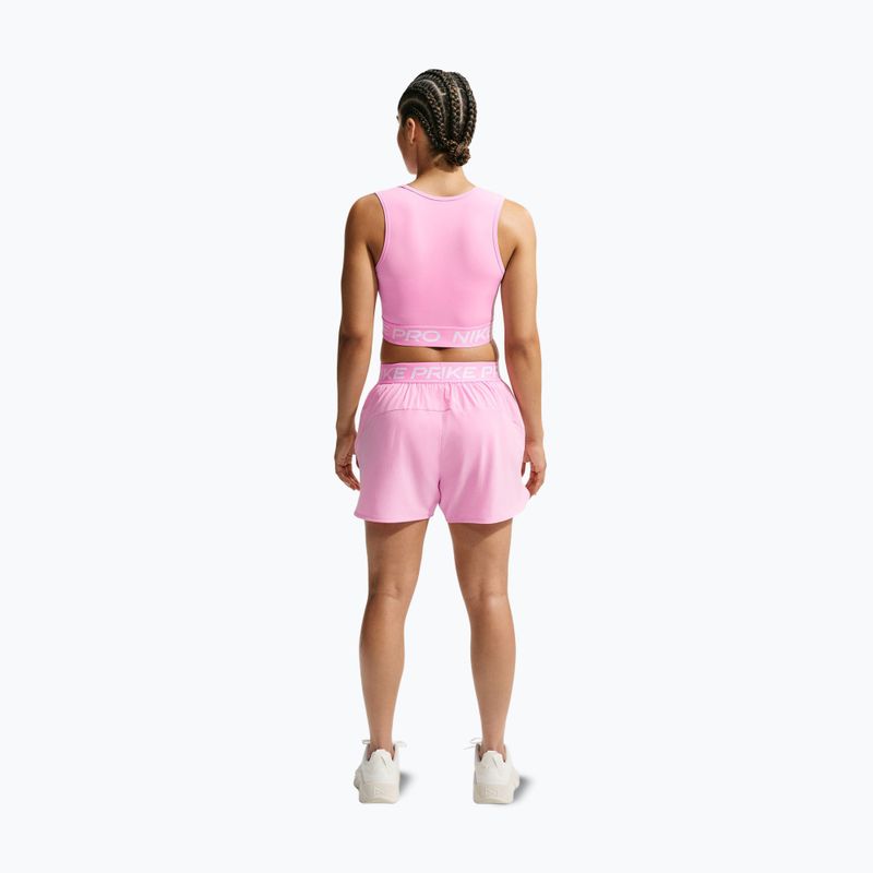Dámské tričko Nike Pro pink rise/white 3