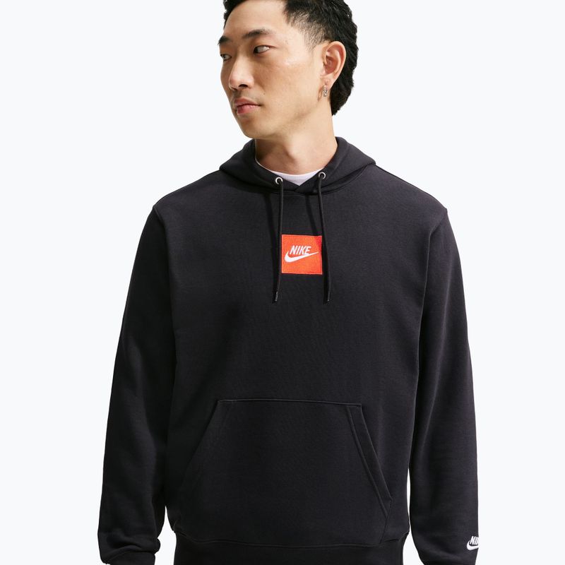 Pánská mikina Nike Sportswear Club black/black/white 4