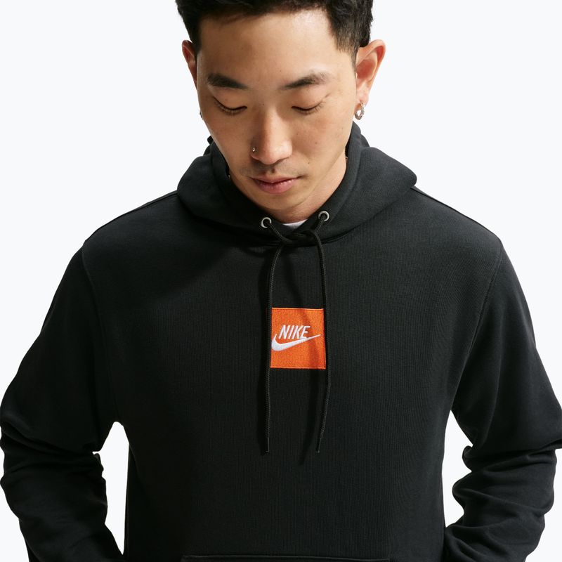 Pánská mikina Nike Sportswear Club black/black/white 5