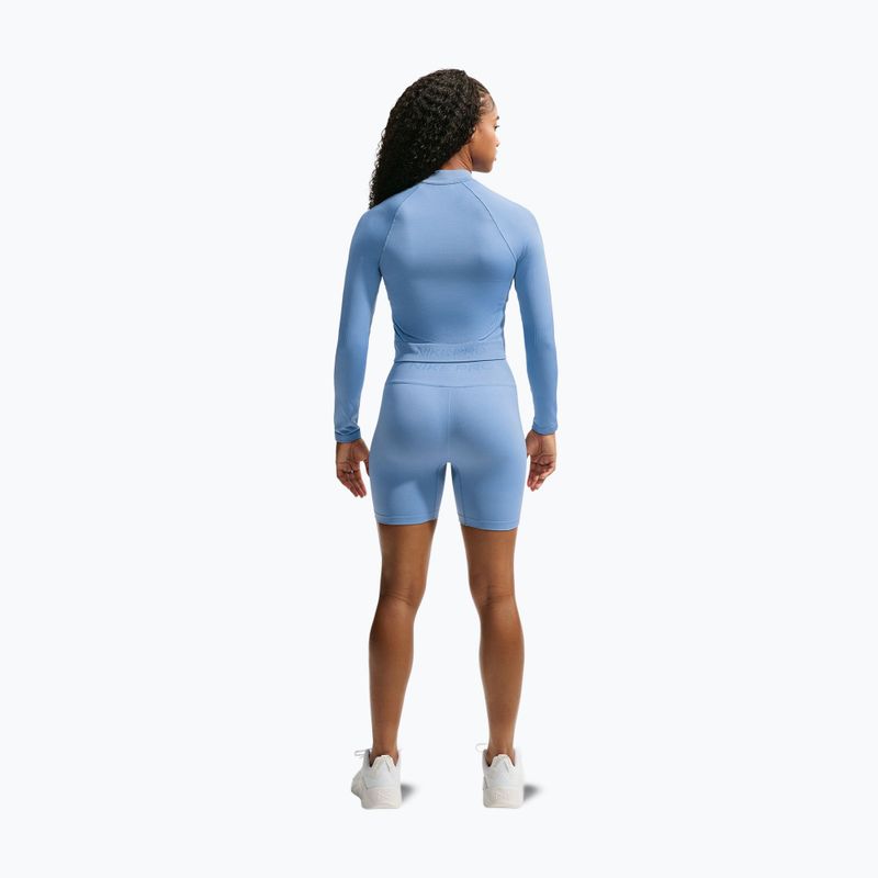 Dámská tréninková mikina Nike Pro Seamless work blue 3
