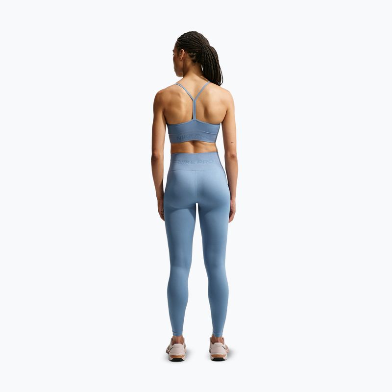 Sportovní podprsenka Nike Pro Seamless work blue 3
