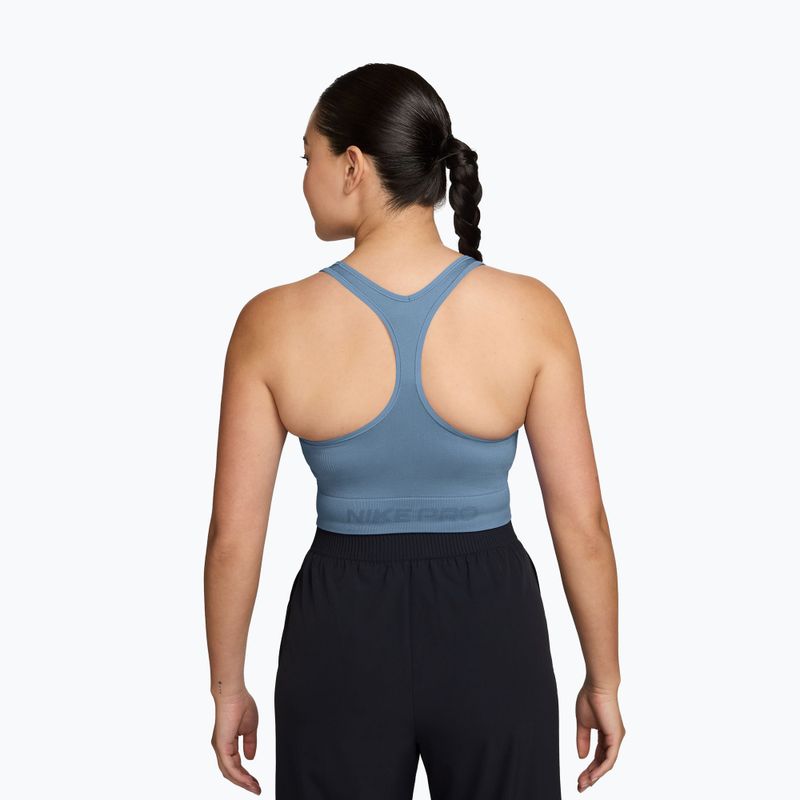 Dámské tréninkové tričko Nike Pro Seamless work blue 2