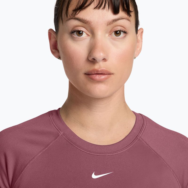 Dámské tréninkové tričko Nike Pro Seamless pink smoke/white 3