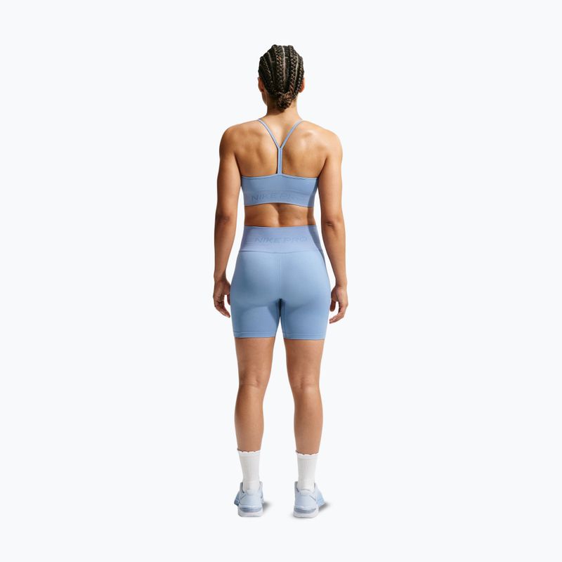 Dámské tréninkové šortky Nike Pro Seamless work blue 2