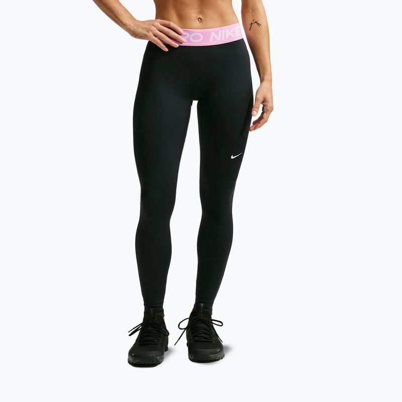 Dámské legíny Nike Pro black/pink rise/white 7