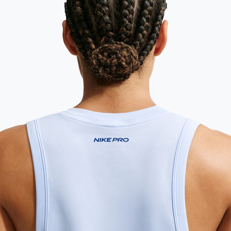 Dámské tréninkové tričko Nike Pro hydrogen blue/old royal 5