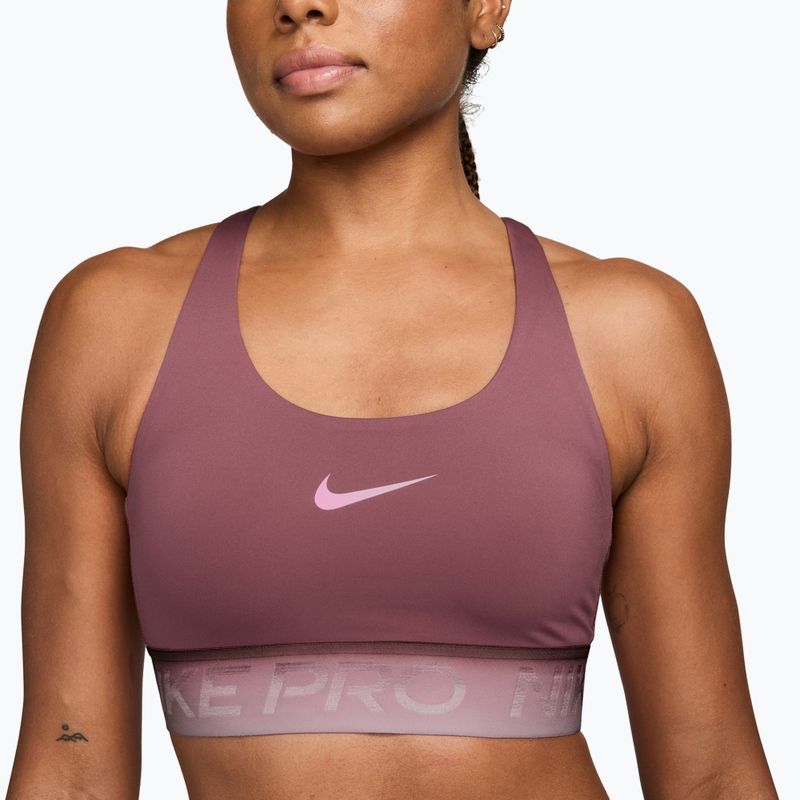 Sportovní podprsenka Nike Pro pink smoke/pink smoke/pink rise 4