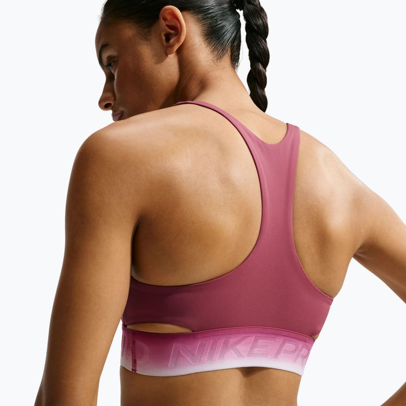 Sportovní podprsenka Nike Pro pink smoke/pink smoke/pink rise 5