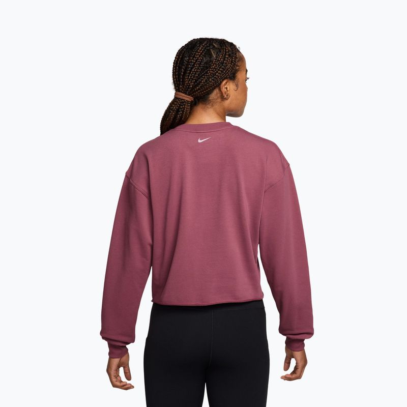 Dámské tričko Longsleeve Nike Pro pink smoke/bleached lilac 2