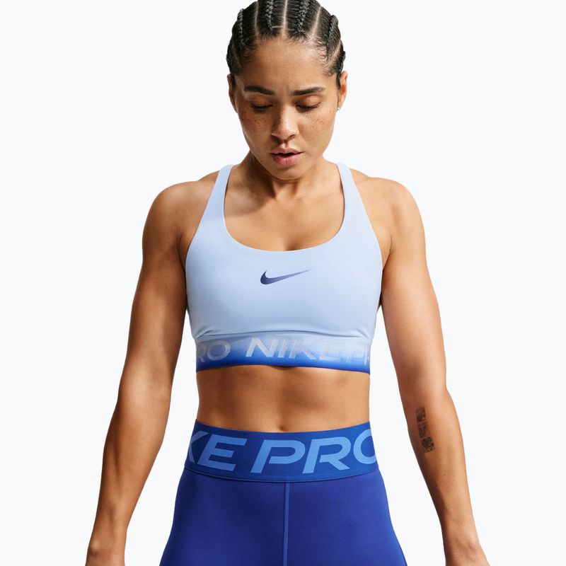 Sportovní podprsenka Nike Pro hydrogen blue/hydrogen blue/old royal 4