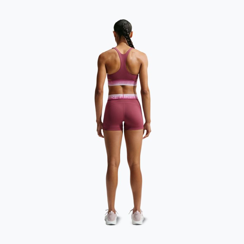 Dámské tréninkové šortky Nike Pro pink smoke/bleached lilac 3
