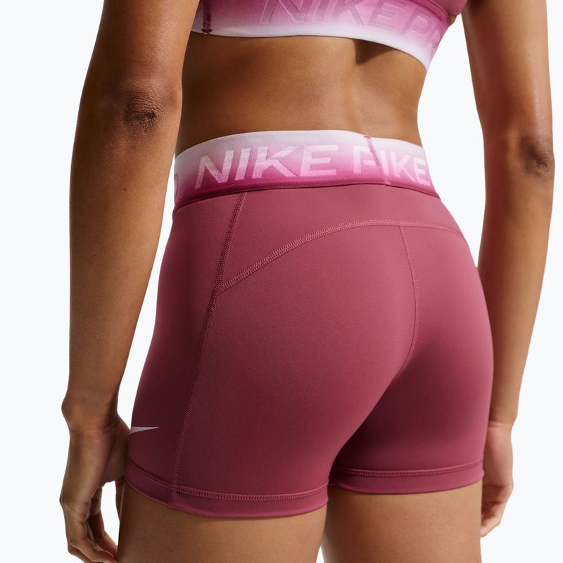 Dámské tréninkové šortky Nike Pro pink smoke/bleached lilac 5