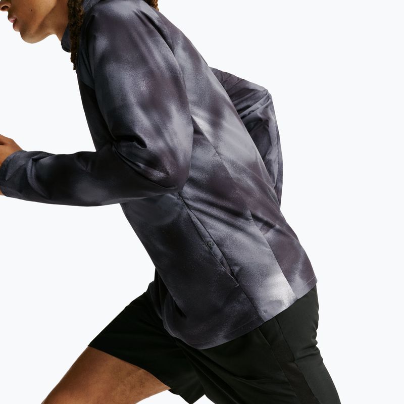 Pánská běžecká bunda Nike Miler black/smoke grey 7