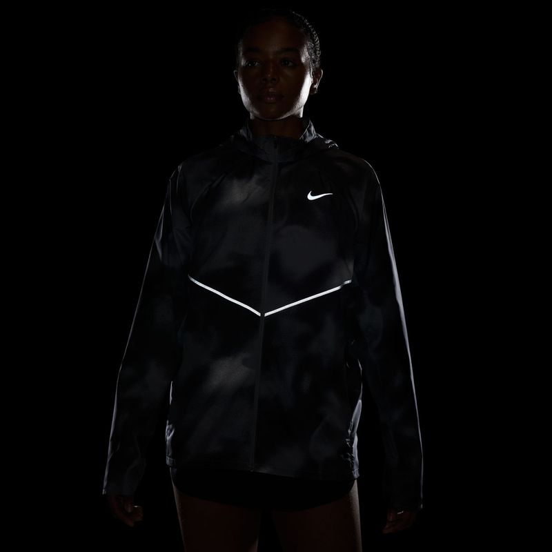 Pánská běžecká bunda Nike Miler black/smoke grey 8