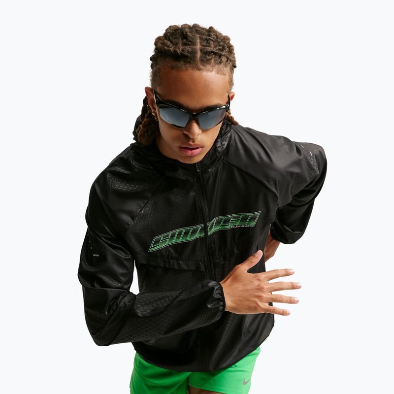 Pánská běžecká bunda Nike Stride Dri-Fit black 5
