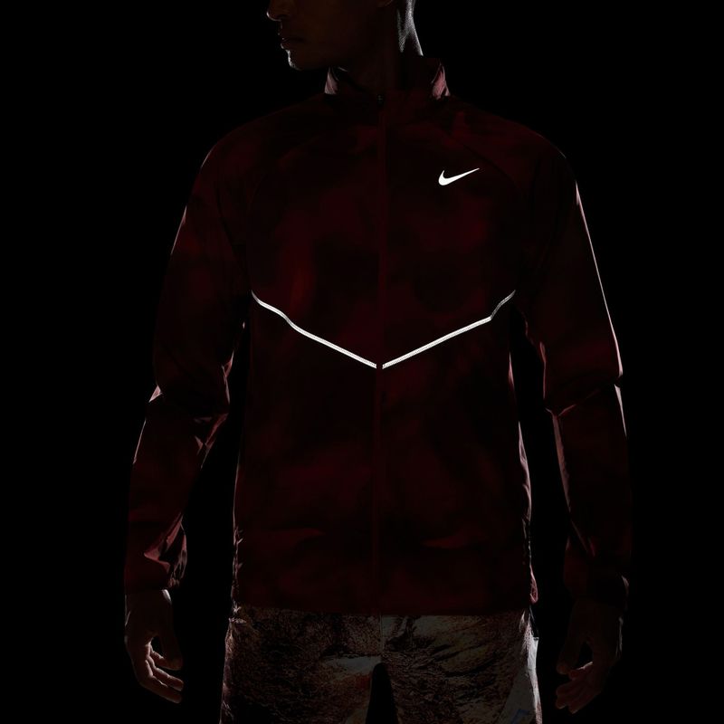 Pánská běžecká bunda Nike Miler light crimson/tough red 4