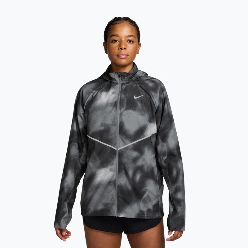 Pánská běžecká bunda Nike Miler black/smoke grey