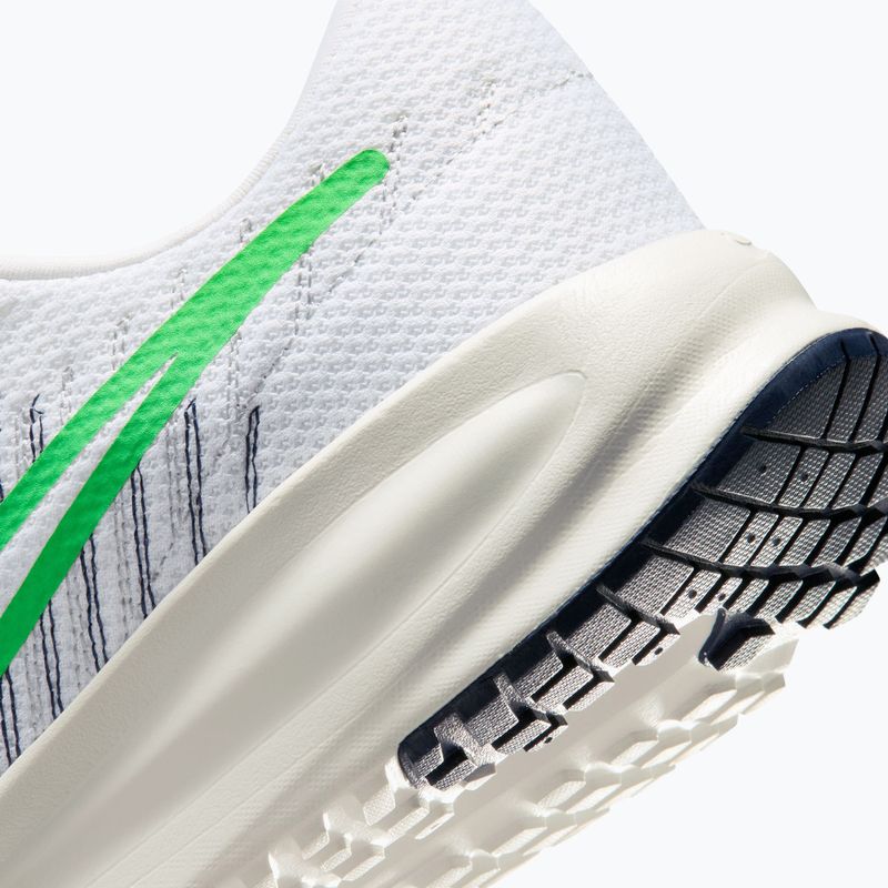 Pánské běžecké boty Nike Run Defy White/Midnight Navy/Green Spark 8
