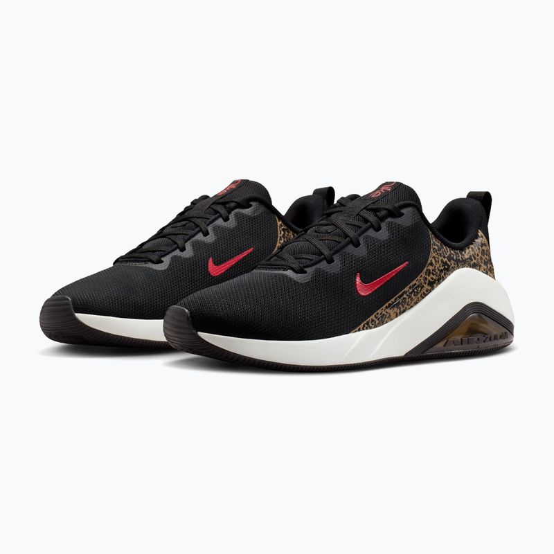 Dámské tréninkové boty Nike Bella 7 black/british khaki/fusion red 3