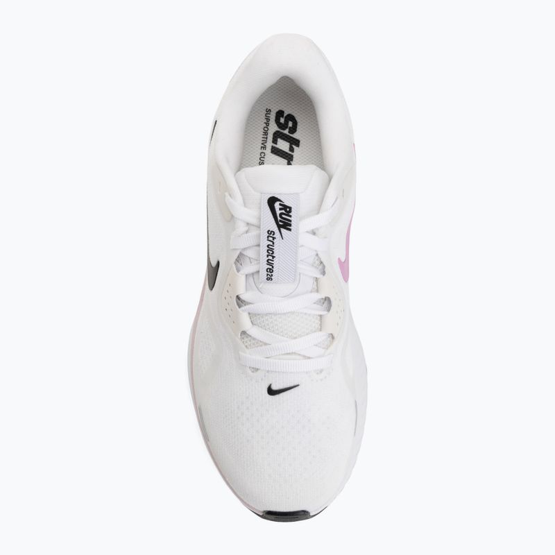 Dámské běžecké boty Nike Structure 26 white/bleached lilac/light magenta/black 5