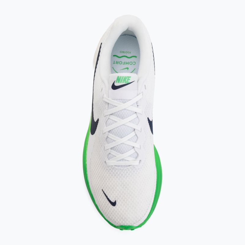 Pánské běžecké boty Nike Revolution 8 white/green spark/midnight navy 5