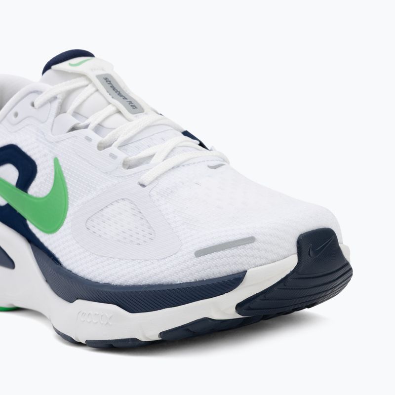 Pánské běžecké boty Nike Structure Plus white/midnight navy/green spark 7