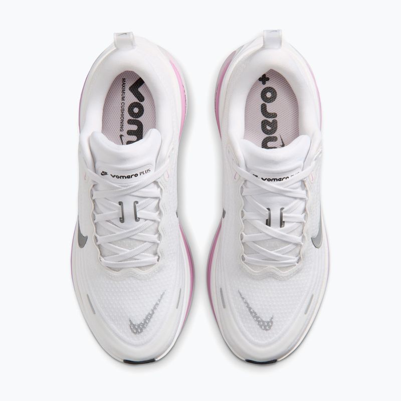 Dámské běžecké boty Nike Vomero Plus white/bleached lilac/metallic silver 5
