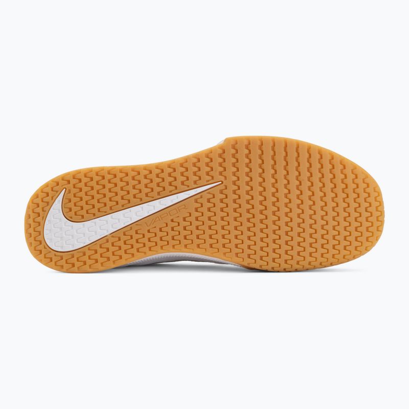 Pánské tenisové boty Nike Vapor Lite 3 White/Summit White/Light Orewood Brown 4