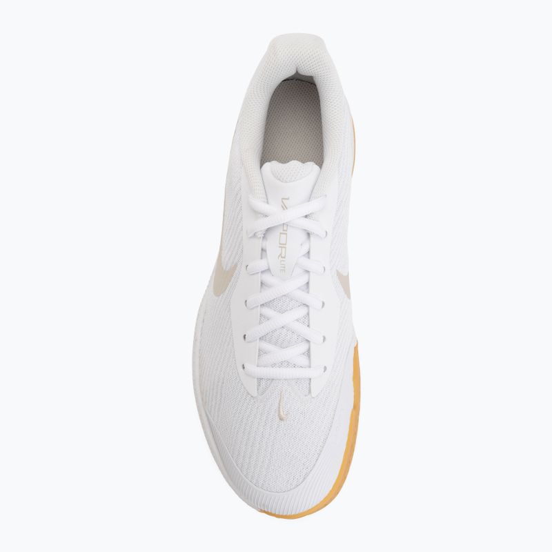 Pánské tenisové boty Nike Vapor Lite 3 White/Summit White/Light Orewood Brown 5