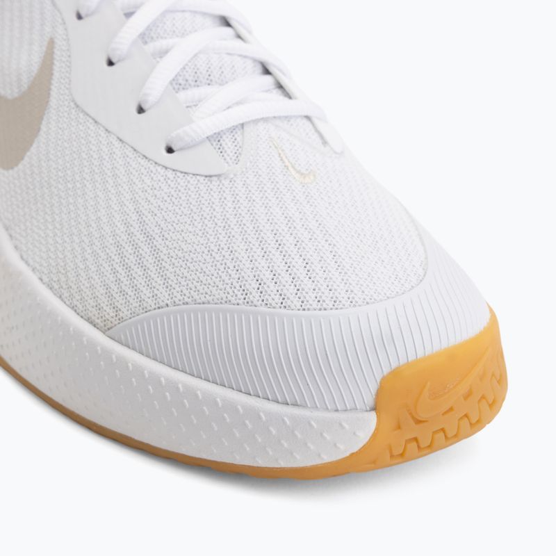 Pánské tenisové boty Nike Vapor Lite 3 White/Summit White/Light Orewood Brown 7