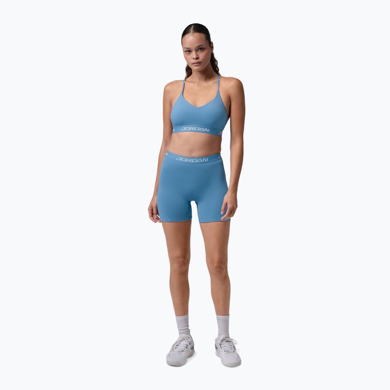Sportovní podprsenka Jordan Sport Essentials blue beyond/blue beyond/white/white 2