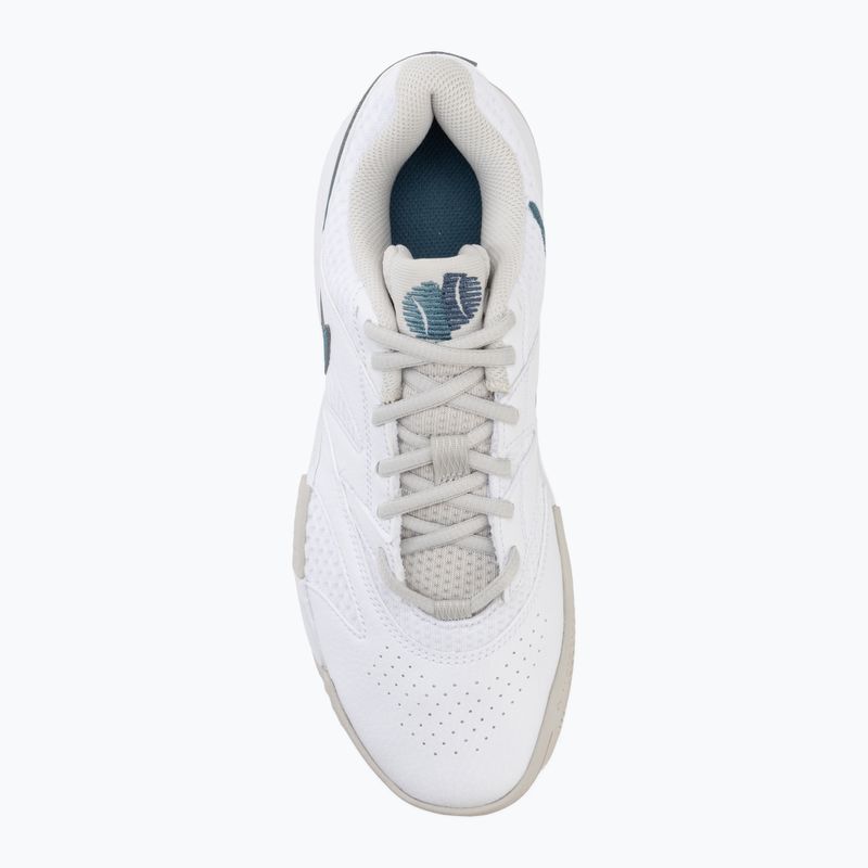 Pánské tenisové boty Nike Court Lite 4 White/Light Bone/New Slate/Smokey Blue 5