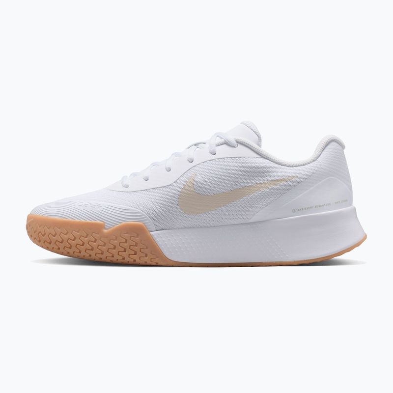 Pánské tenisové boty Nike Vapor Lite 3 White/Summit White/Light Orewood Brown 2