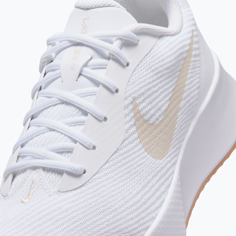 Pánské tenisové boty Nike Vapor Lite 3 White/Summit White/Light Orewood Brown 7