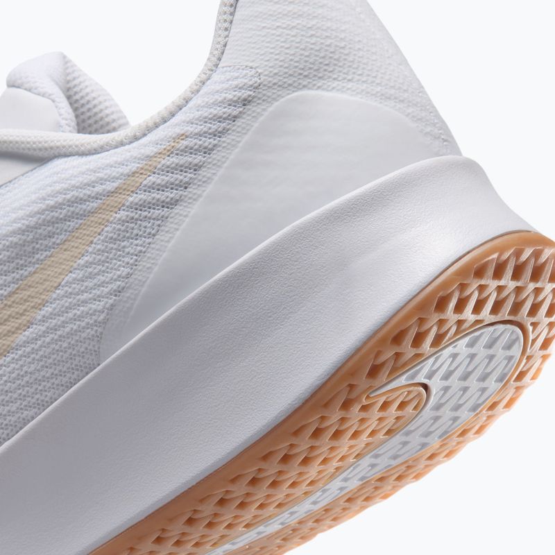 Pánské tenisové boty Nike Vapor Lite 3 White/Summit White/Light Orewood Brown 8