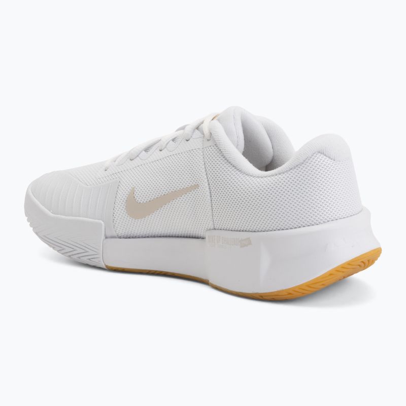 Dámské tenisové boty Nike GP Challenge Pro white/summit white/linen/light orewood brown 3