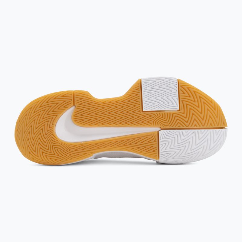 Dámské tenisové boty Nike GP Challenge Pro white/summit white/linen/light orewood brown 4
