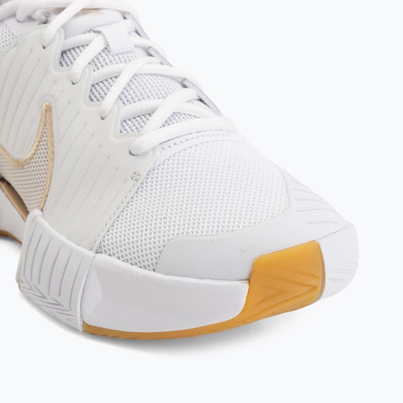 Dámské tenisové boty Nike GP Challenge Pro white/summit white/linen/light orewood brown 7