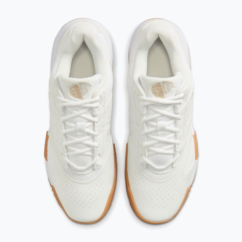 Pánské tenisové boty Nike Court Lite 4 White/Summit White/Linen/Light Orewood Brown 5