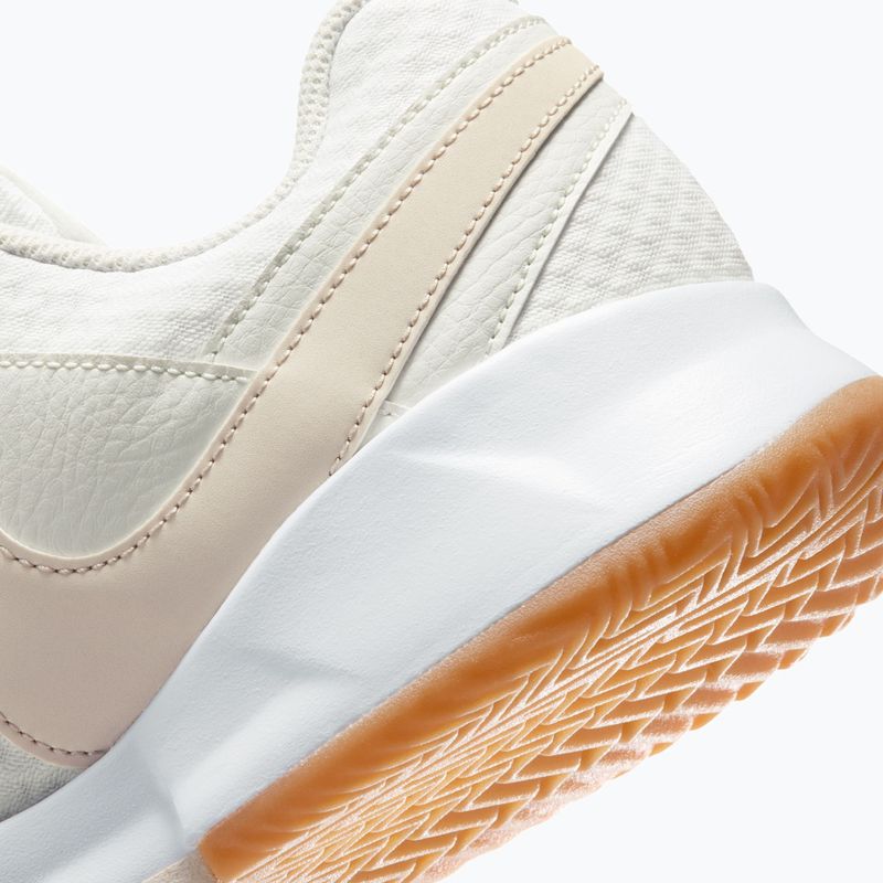 Pánské tenisové boty Nike Court Lite 4 White/Summit White/Linen/Light Orewood Brown 8