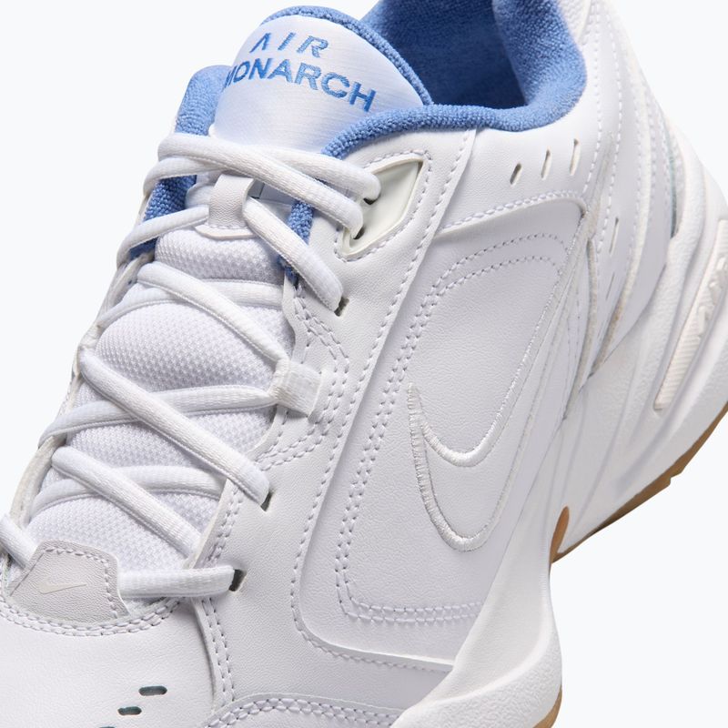 Pánské tréningové boty Nike Air Monarch IV white/indigo storm/gum light brown/white 5