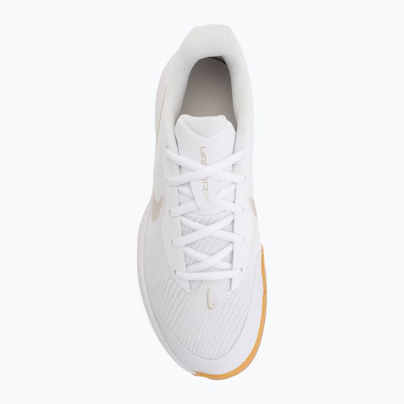 Dámské tenisové boty Nike Vapor Lite 3 White/Summit White/Light Orewood Brown 5