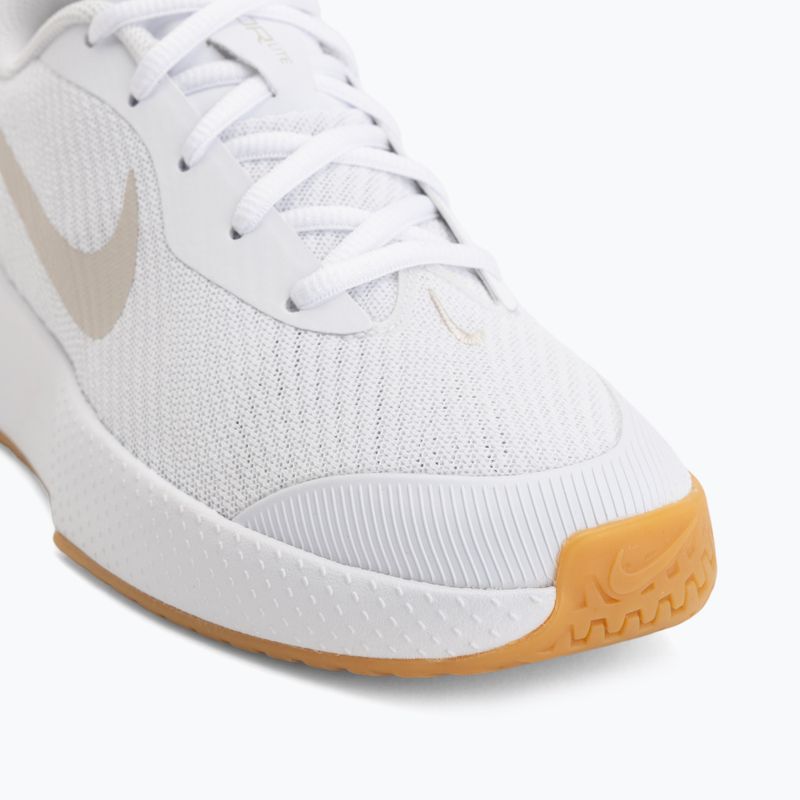 Dámské tenisové boty Nike Vapor Lite 3 White/Summit White/Light Orewood Brown 7