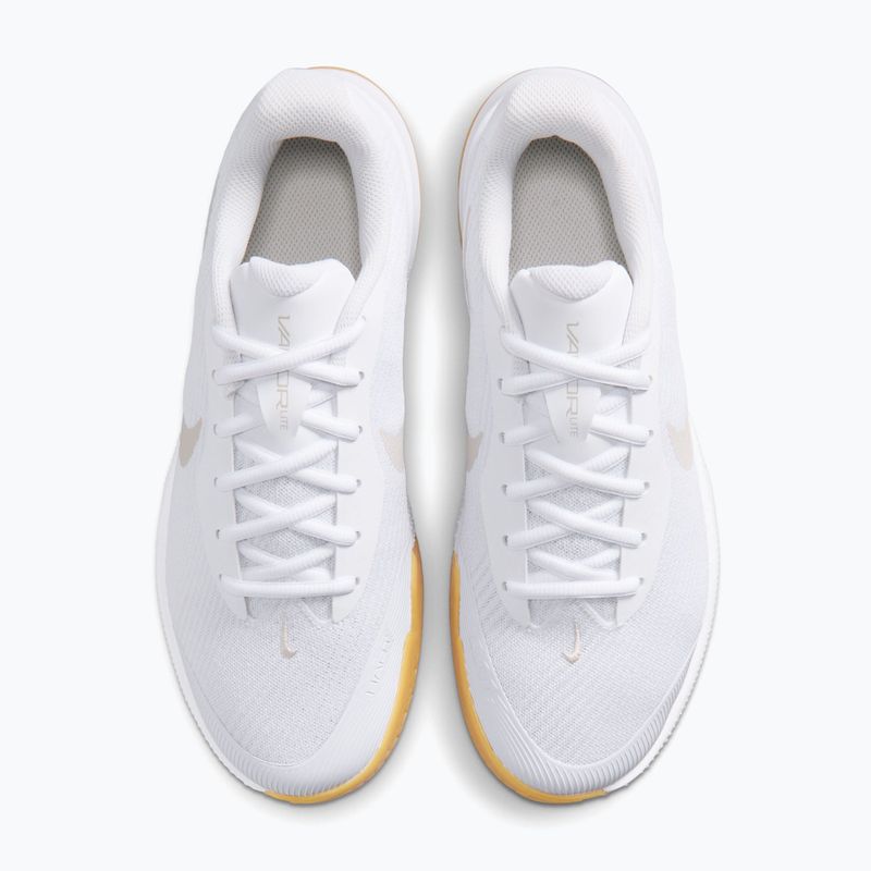 Dámské tenisové boty Nike Vapor Lite 3 White/Summit White/Light Orewood Brown 5