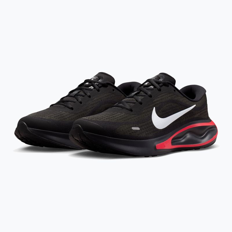 Pánské běžecké boty Nike Journey Run black/dark smoke grey/red orbit/white 3