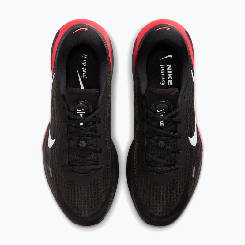 Pánské běžecké boty Nike Journey Run black/dark smoke grey/red orbit/white 5